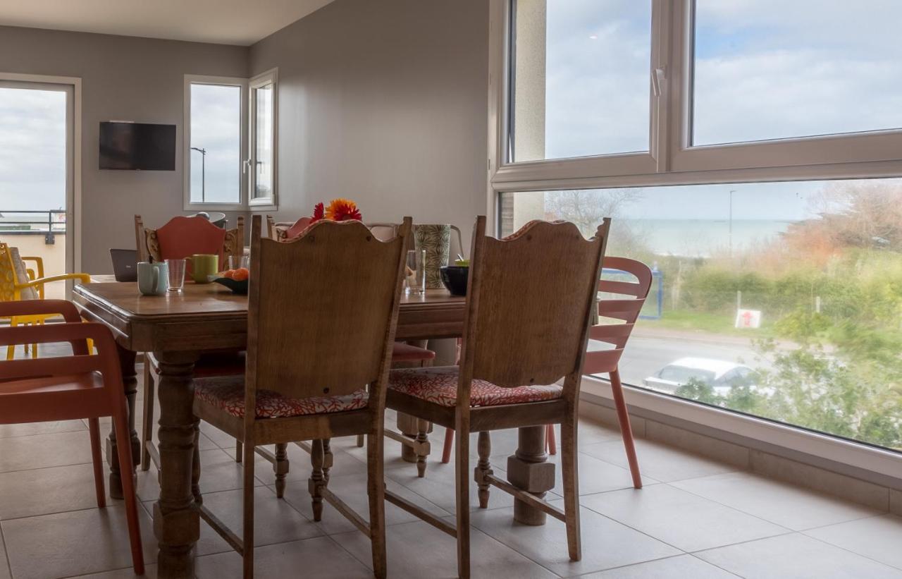 Tribord, Appt Avec Terrasse Et Vue Mer, Parking Saint-Come-de-Fresne Экстерьер фото